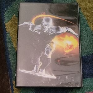 Silver Surfer Graphic DVD Case with Fiery Orange Accent